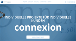 Desktop Screenshot of connexion.at